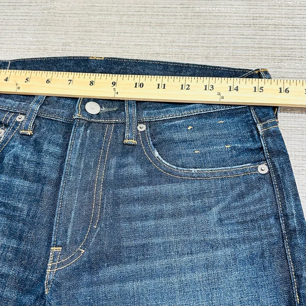 J. Crew 484 Straight Denim Jeans Men's Size‎ W30xL30 Blue Dark Wash 5-Pocket